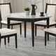 Furniture of America® Maidstone Black/White Round Dining Table-2