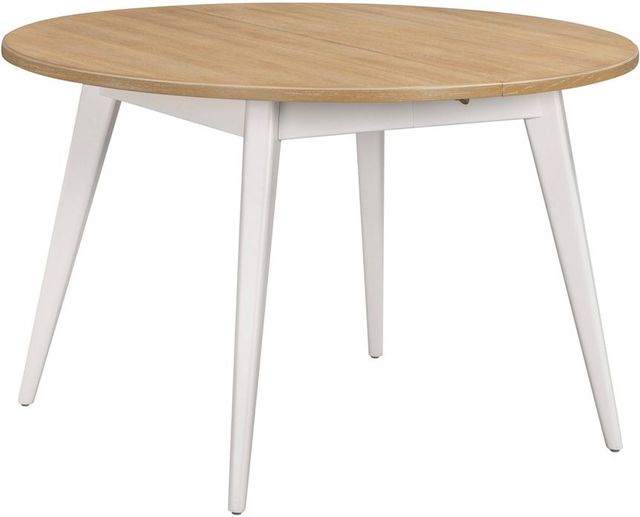 aspenhome® Astoria 5-Piece Pearl Round Dining Set-2