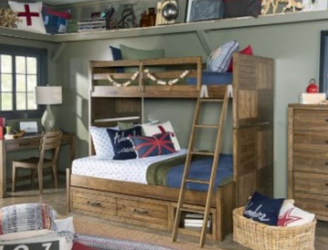 Legacy Classic Summer Camp Tree House Brown 52" Desk-2