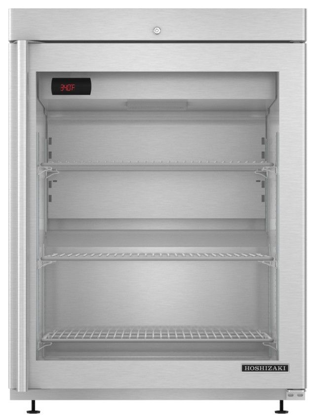 Hoshizaki 23" 3.9 Cu. Ft. Stainless Steel Single Section Compact Undercounter Refrigerator-0