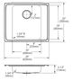 Elkay Lustertone® Classic Lustrous Satin Stainless Steel 25'' x 22'' x 5'' Single Bowl Drop-In Classroom ADA Sink-1