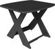 Unwasted® Share Gray Plastic Outdoor Accent Table-0