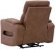 Signature Design by Ashley® Clean-Slate Caramel Power Recliner with Adjustable Headrest-4