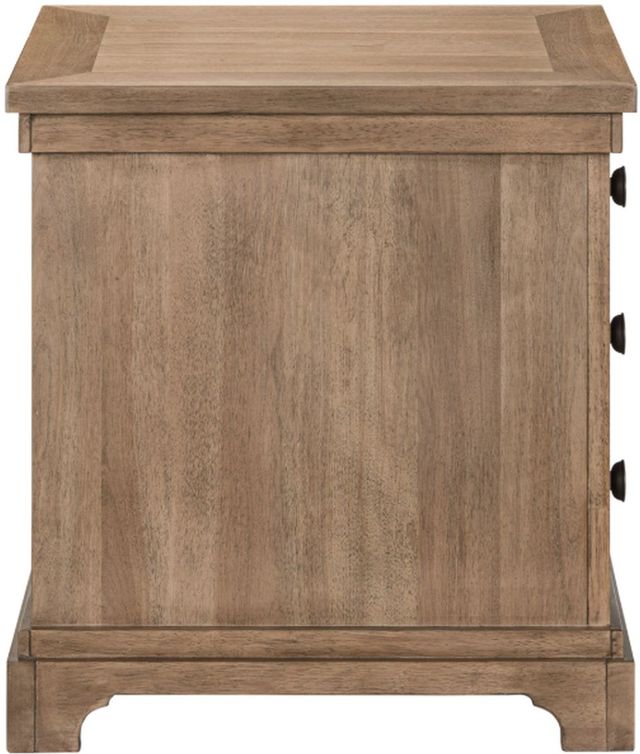 Liberty Furniture Haven Hills Camel Beige Chairside Table-3
