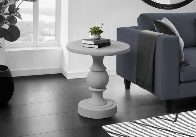 Monarch Specialties Inc. Grey Accent Table -2