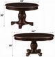 ACME Furniture Chateau De Ville Espresso Round Dining Table-2