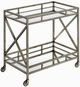 ACME Furniture Kristensen Antique Gold/Mirrored Serving Cart-0
