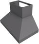 Vent-A-Hood® 48" Gunsmoke Euro-Style Wall Mount Range Hood-1