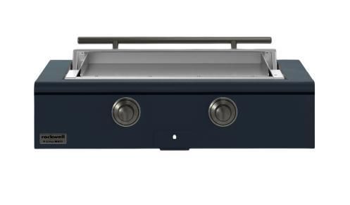 Caliber™ Rockwell Social 42" Juniper Built-In Liquid Propane Outdoor Griddle with Pewter Hardware-0