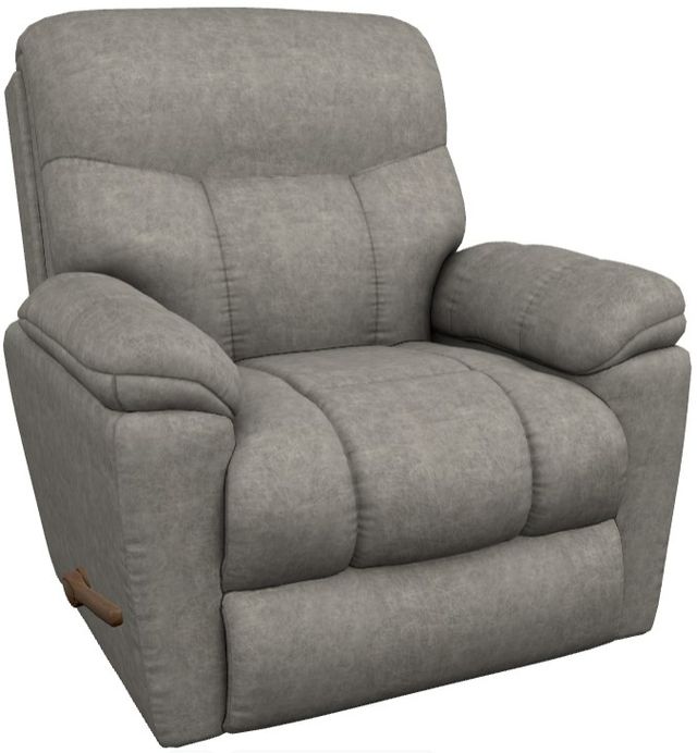 La-Z-Boy® Morrison Charcoal Manual Rocking Recliner-0