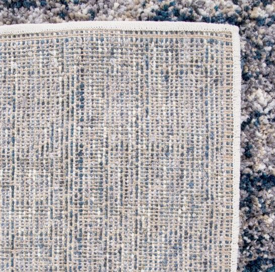 Orian Cotton Tail Cross Thatch Gray 5'x8' Area Rug-3