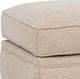Smith Brothers Customizable 512 Ottoman with Casters-2