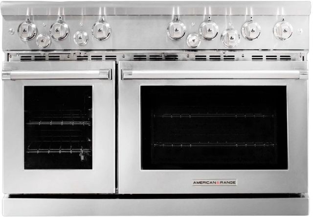 American Range Cuisine Iconica 48" Stainless Steel Pro Style Dual Fuel Range-2