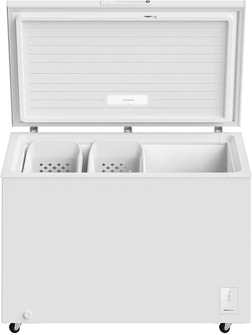 Frigidaire® 49" 15.0 Cu. Ft. White Garage Ready Chest Freezer-1