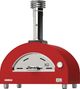 XO 29" Red Countertop Wood Pizza Oven-0