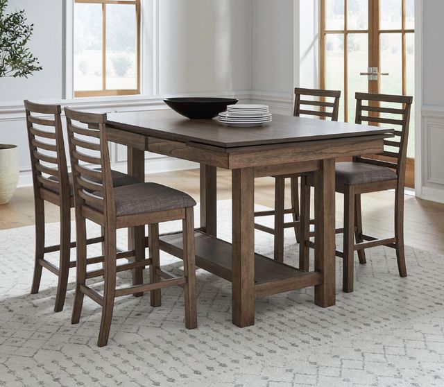 Liberty Furniture Brook Bay 5-Piece Sandstone Gathering Table Set-1