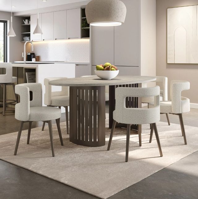 Amisco Customizable Rachel Oval Dining Table-1