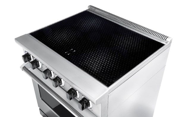 Viking® 5 Series 30" Blush Pro Style Induction Range-1