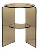 Natuzzi Editions Pepe Bronze Round Accent Table-0