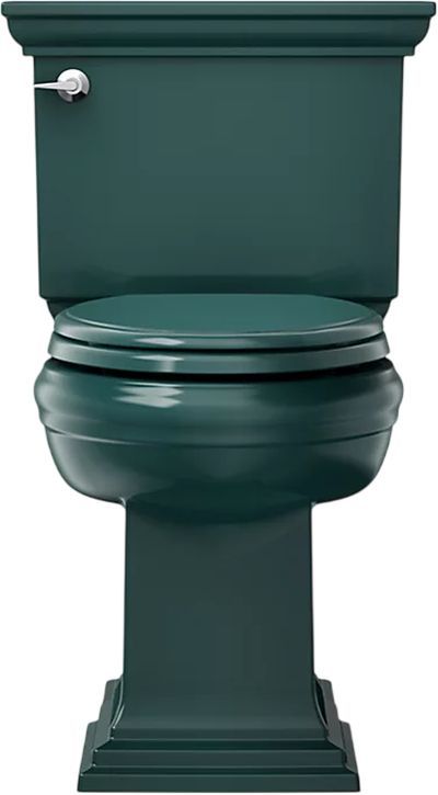 KOHLER® Memoirs® Stately Teal 2-Piece Elongated with Concealed Trapway, 1.28 Gpf-2