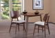 New Classic® Home Furnishings Oscar 3-Piece Natural/Walnut Corner Dining Table Set-1