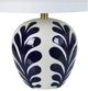 Renwil® Darina Matte Off-White/Navy Table Lamp-2