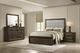 Coaster® Atlas 4-Piece Dark Oak Queen Panel Bedroom Set-1