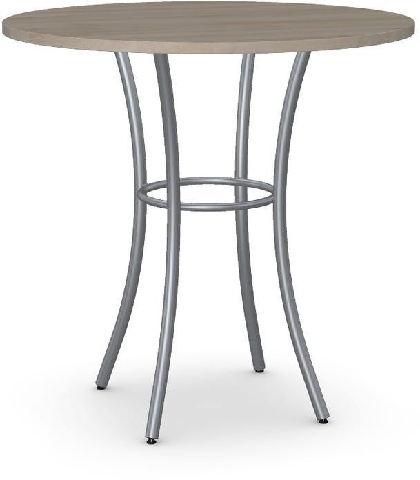 Amisco Lotus Thermo Fused Laminate Round Counter Table-0