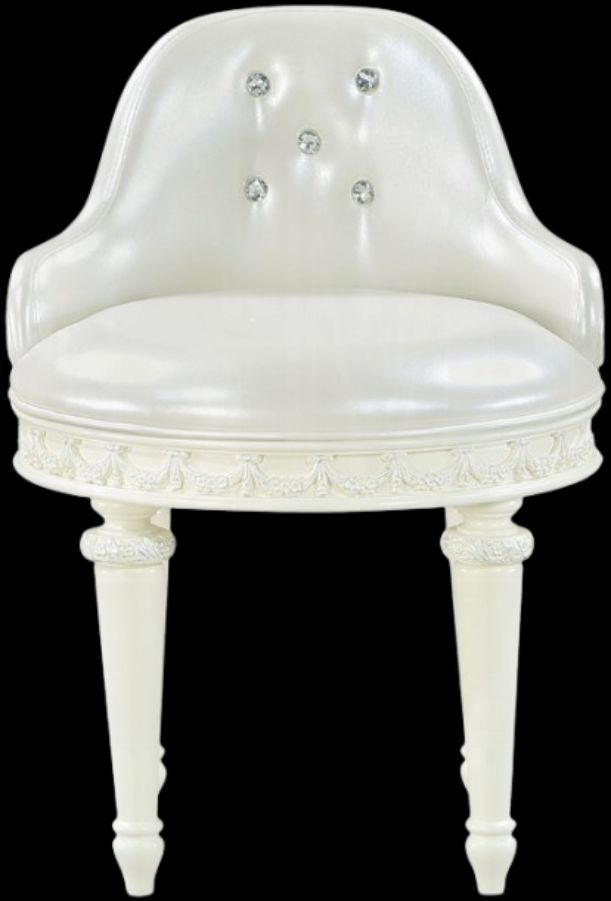ACME Furniture Dorothy Ivory Vanity Swivel Chair-3