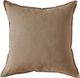 Livia Linen Khaki Decorative Pillow-0