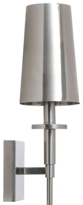 Harp & Finial® Palta Polished Nickel Wall Sconce-1