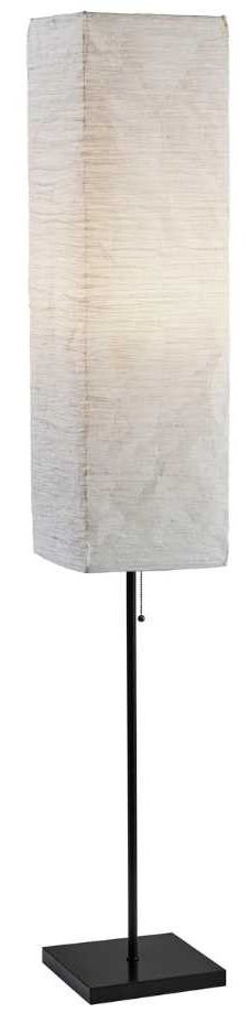 Adesso® Maya Black Floor Lamp-0