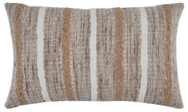 Signature Design by Ashley® Benish Brown/Tan/White Pillow-0