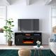 Legends Home Sunset Seal Skin Black 67" Fireplace Console-1