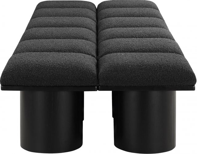 Meridian Furniture Pavilion 12-Piece Black 108" Modular Bench Set-2