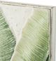 A & B Home Light Green Banana Leaves Triptych 3-Panel Wall Decor-5