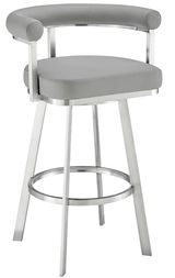 Light Grey-Brushed Stainless Steel