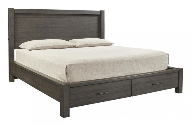 aspenhome® Mill Creek Carob Queen Storage Bed-0