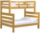 Crate Designs™ Furniture TimberFrame Classic Twin XL/Full XL Bunk Bed-0