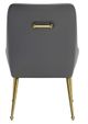 Zuo® Modern Maxine Gold/Gray Dining Side Chair-2