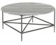 Fairfield® Sundries Axel Brown/Gray Cocktail Table with Hammered Base-0