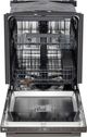 LG 24" Black Stainless Smart FlushFit™ Top Control Built In Dishwasher with 1-Hour Wash and Dry Cycle, QuadWash® Pro, and Dynamic Heat Dry™-1