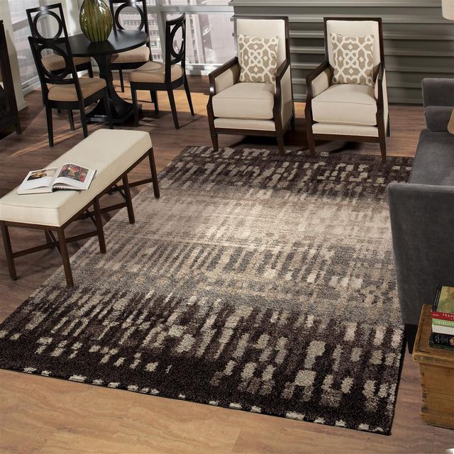 Orian Wild Weave City Drizzle Slate 7'10"x 10'10"Rug-1