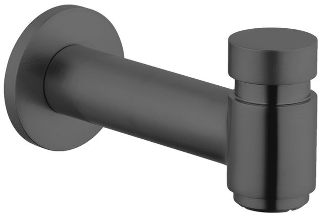 Hansgrohe Talis S Brushed Black Chrome Tub Spout with Diverter-0