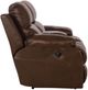Catnapper® Positano Cocoa Manual Reclining Loveseat-2
