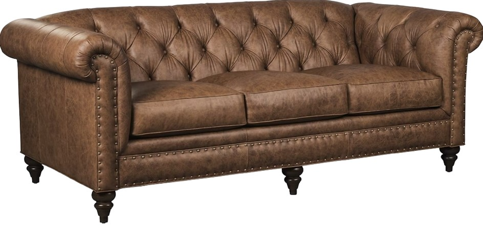 Craftmaster leather sofa discount
