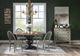 Legacy Classic Vintage Market Barnwood Oak Dining Table with Kettle Black Base-1