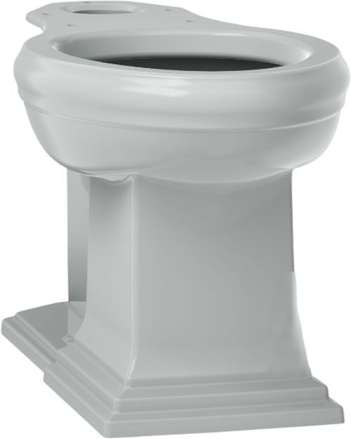 KOHLER® Memoirs® Ice Gray Elongated Bowl with Concealed Trapway-0