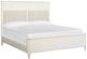 Magnussen Home® Echo Isles Driftwood and Sea Pearl Queen Panel Bed with Upholstered Headboard-0