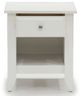 Sauder® Shoal Creek® Soft White® Nightstand-2